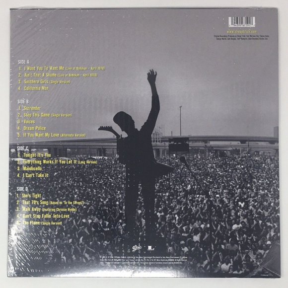 Cheap Trick Authorized Greatest Hits 2-LP ~ Exclusive Colored Vinyl ~New/Sealed! - Picture 2 of 2